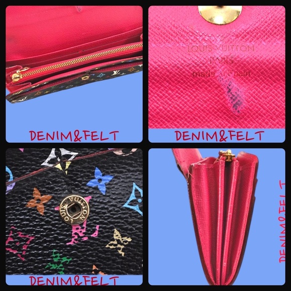 Louis Vuitton Monogram Multicolor Portefeuille Sarah Long Wallet w/Box |PRELOVED - Picture 13 of 15